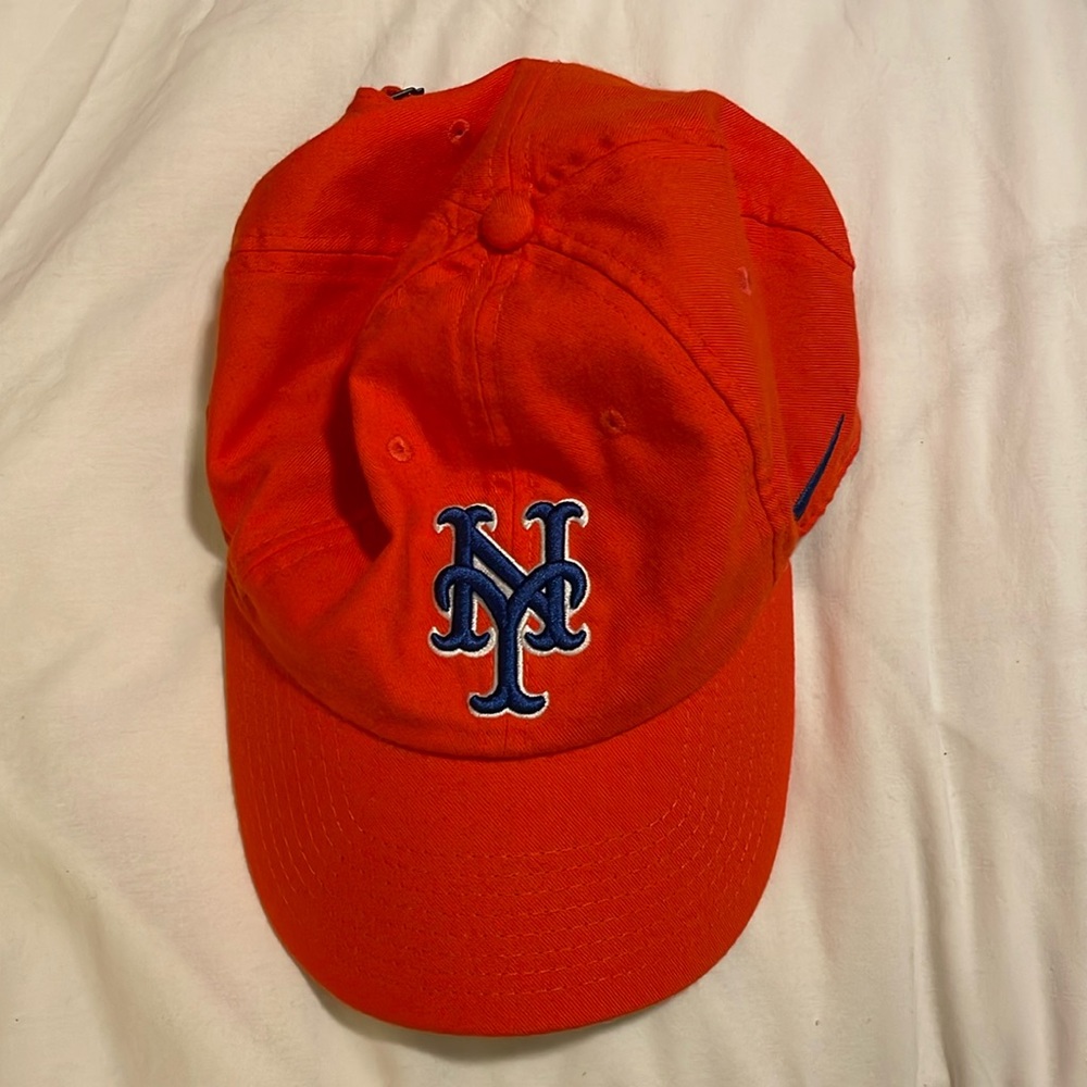 New York Mets Baseball Cap unisex in Orange and Blue